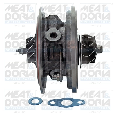 Core assembly, turbocharger